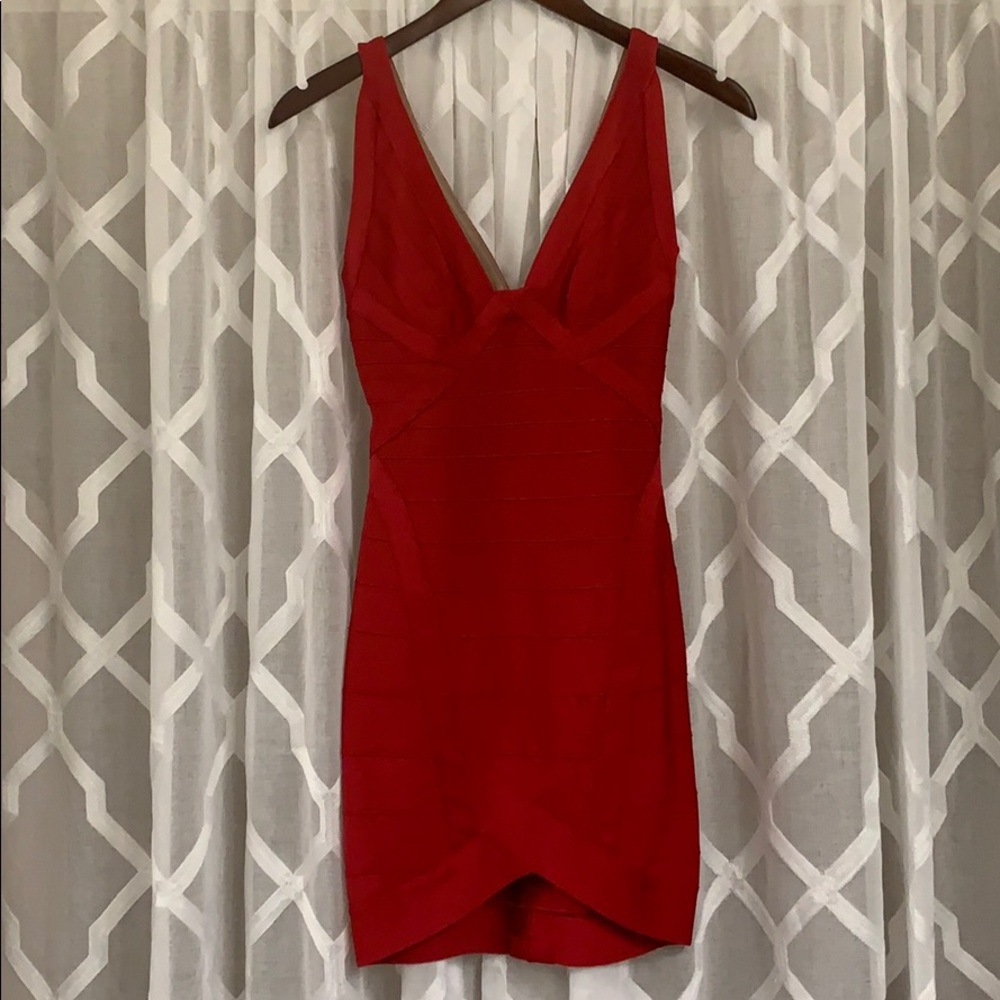 Beautiful red mini dress